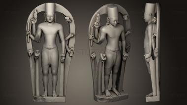 3D модель Ка Вишну с восемью руками (STL)