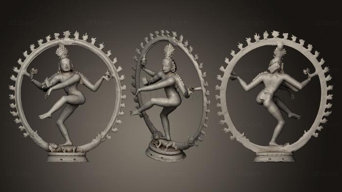 Скульптуры индийские Натараджа Шива как Повелитель танца