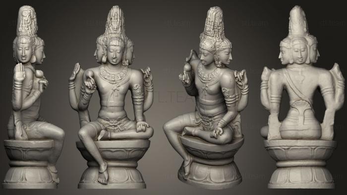 Скульптуры индийские Будда в Музее изобразительных искусств4