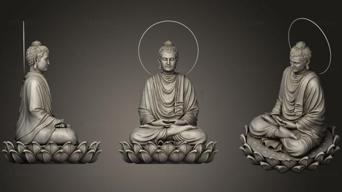 3D model Buddha Gandhara style (STL)