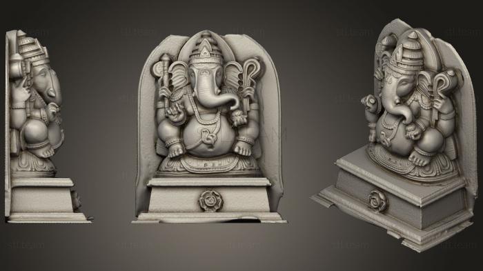 3D model Ganesha  God Of New Beginnings Success & Wisdom (STL)
