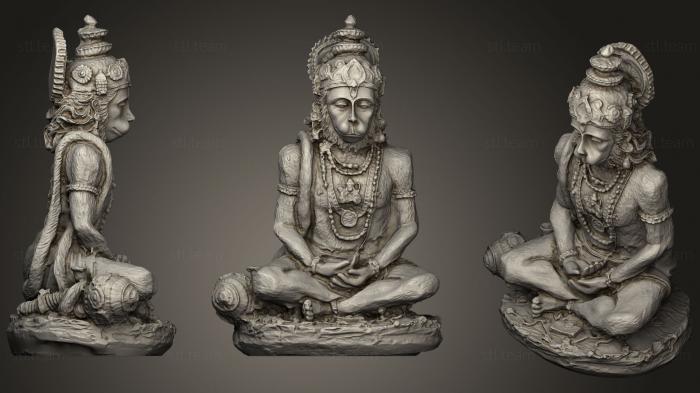 Скульптуры индийские Хануман образец человеческой преданности