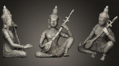 3D model Indian God Sculpture (STL)