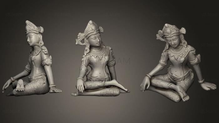 Скульптуры индийские Индра Царь Богов