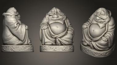 3D model Jabba The Hutt Buddha (Star Wars Collection) (STL)