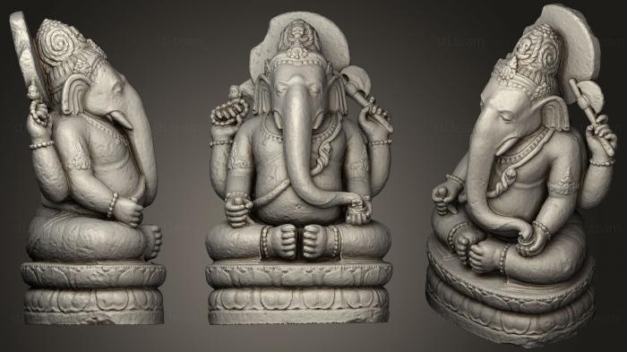 Скульптуры индийские Яванский Ганеша (1)