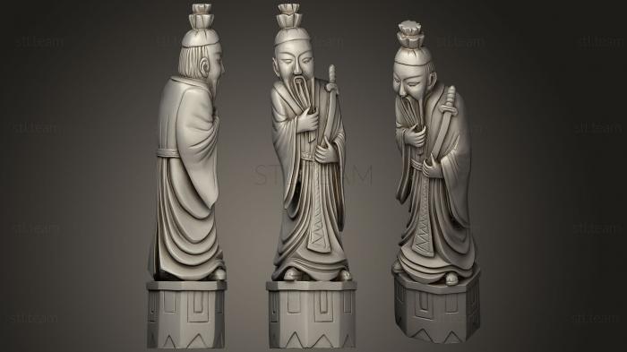 3D model Jean Gordons Carvings Chinaman (STL)