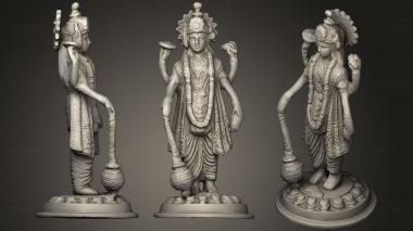 3D model Vishnu  God Of Protection & Preservation Controller Of The Omniverse (STL)