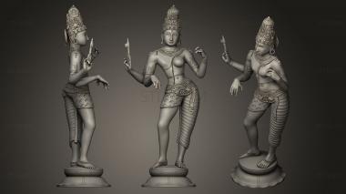 3D модель Ардханаришвара Господь, Который наполовину Женщина (STL)