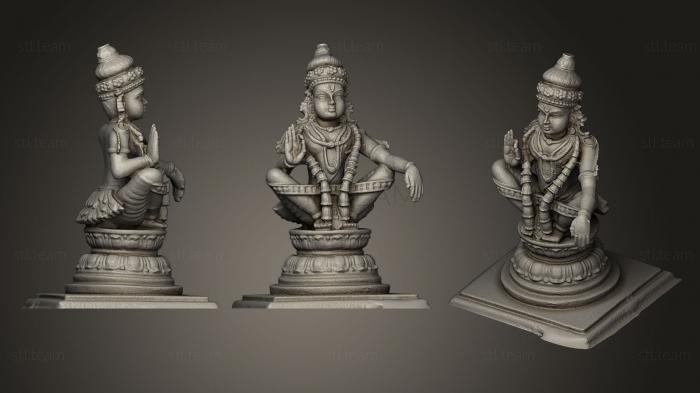 3D model Ayyappa Son Of Vishnu & Shiva (STL)
