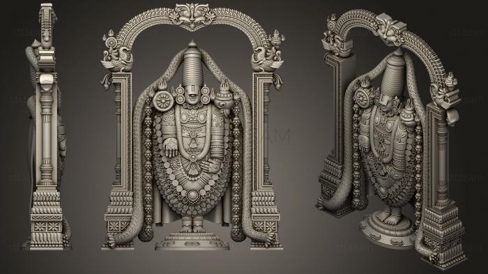 3D model Lord Sri Venkateswara (STL)