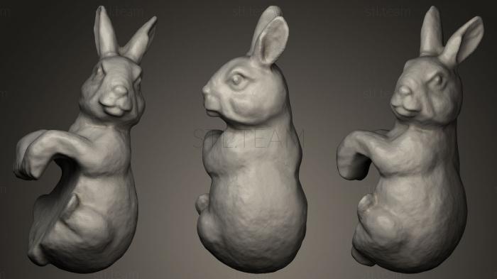 3D model Bunny Rabbit Vase Hugger (STL)