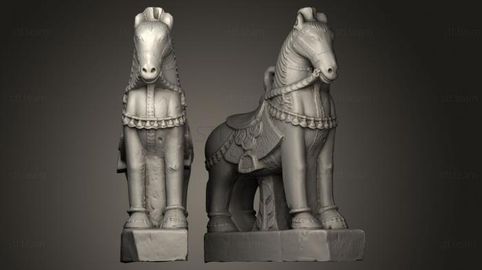 3D модель Скульптура лошади 1660 (STL)
