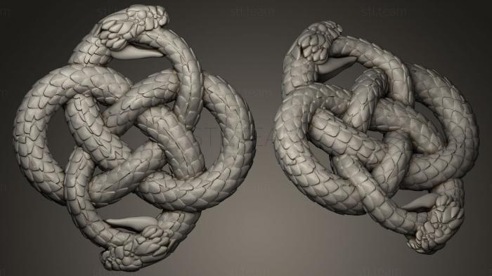 Статуэтки животных Змея восемь из восьми
