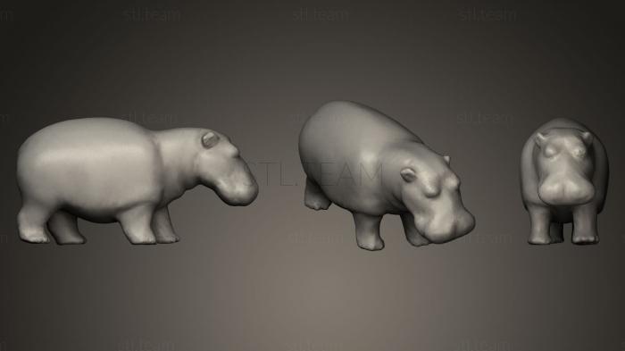 Статуэтки животных Hippopotamus figure