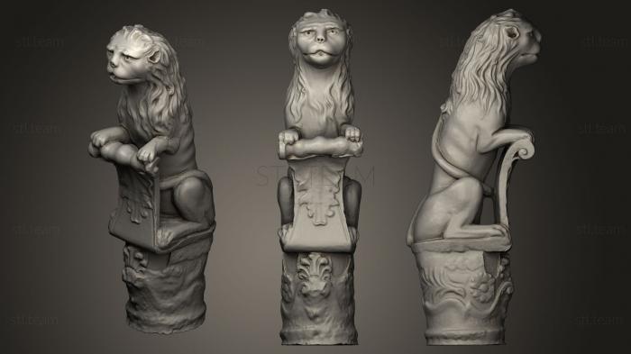 Статуэтки животных Lion fountain statue
