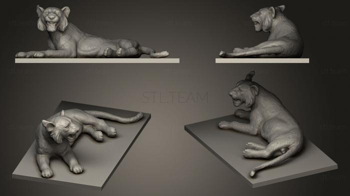 3D model Model Tiger Metashape (STL)