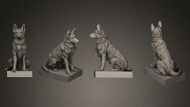 3D model OAK HILL K9 STATUE REVISION1 (STL)