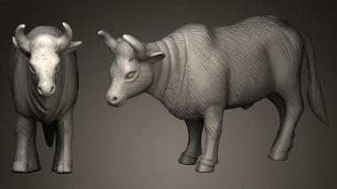 3D model Plastic Toy Bull RAW (STL)