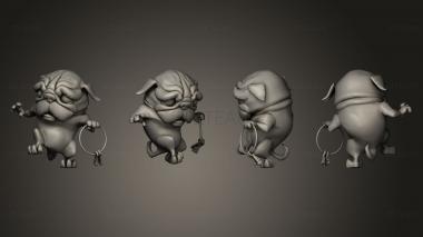 3D model Pugzee Stealing Keys (STL)