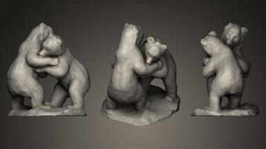 3D модель Белые медведи с Одесской киностудии (STL)