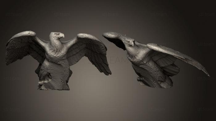 3D модель Орел с памятника Филлипсу Бруксу (STL)