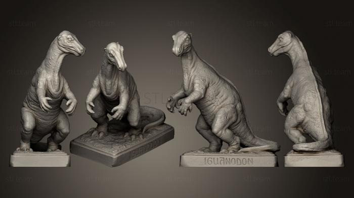 Статуэтки животных Historical reconstruction of Iguanodon