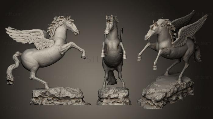 3D model Pegasus Fountain Salzburg (STL)