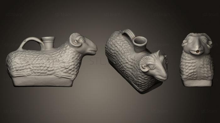 Ram vessel in the form of a ram