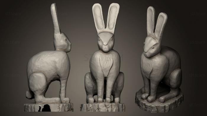 3D model The Scary Hare at Faringdon Folly (STL)
