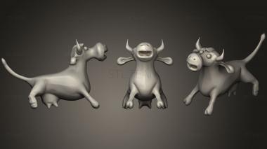 3D model Cow (Inspired By The The Cow Sneezed) (STL)