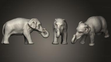 3D model Elephant Replica 1855  1905 Crane Co (STL)