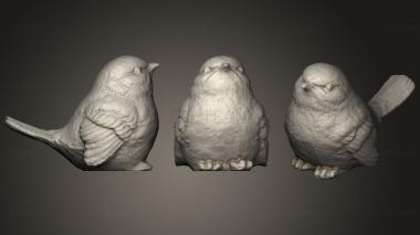 3D model Family Of Birds mama bird (STL)