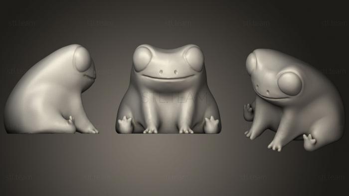 3D model Fred The Frog But In An Smooth Hd Version (STL)