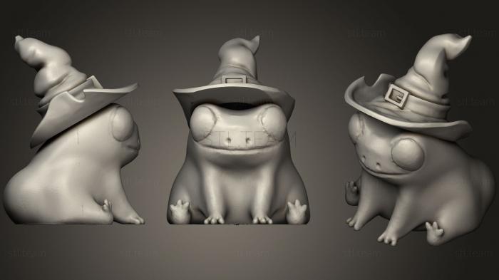 3D model Fred The Frog Butt Thicc Wizard (STL)