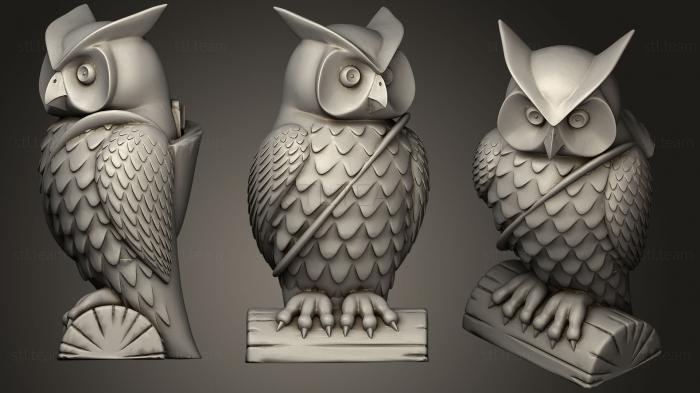 3D модель Почтовая сова Гарри Поттера (STL)