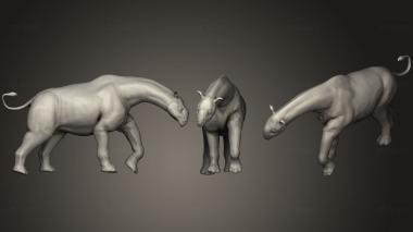 3D модель Indricotherium — копия (STL)