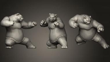 3D model Kung Fu Panda Fanart (STL)