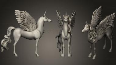 3D model Majestic Alicorn (Flying Unicorn) (STL)