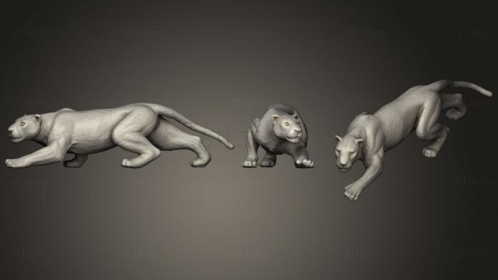 3D model Panther (Female Version) (STL)