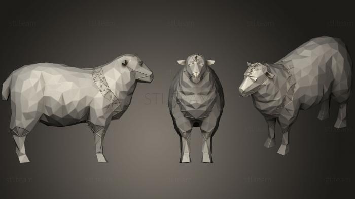 Polygonal Black Sheep Parametric