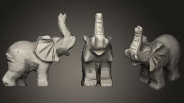 3D model Scan Elephant Figure (STL)