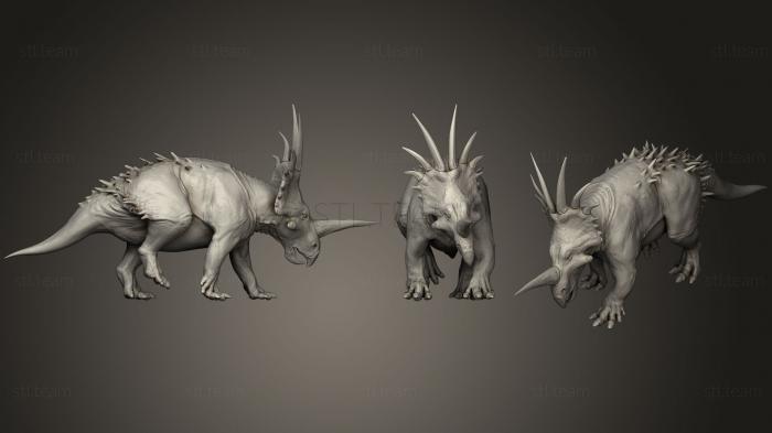 Статуэтки животных Стиракозавр Альбертензис