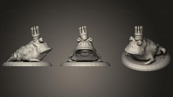 3D model THE 4 DRAGONSTONE TOADS (STL)