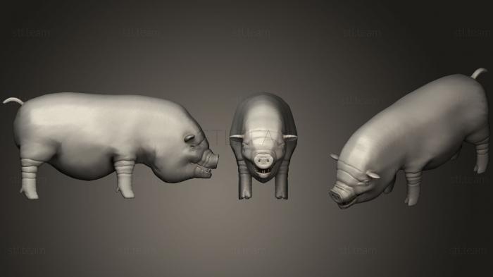 Статуэтки животных Вьетнамская пузатая свинья