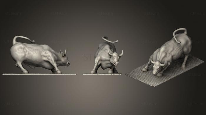 Статуэтки животных Wall Street Bull New York