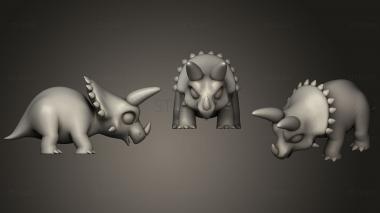 3D model Cartoon Triceratops Horridus (STL)