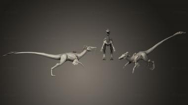 3D model Compsognathus Longipes (STL)