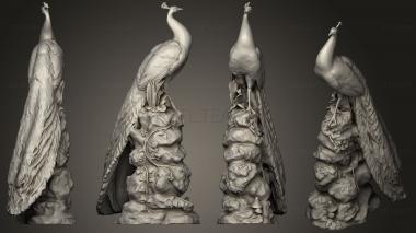 3D model Minton peacock ornament (STL)