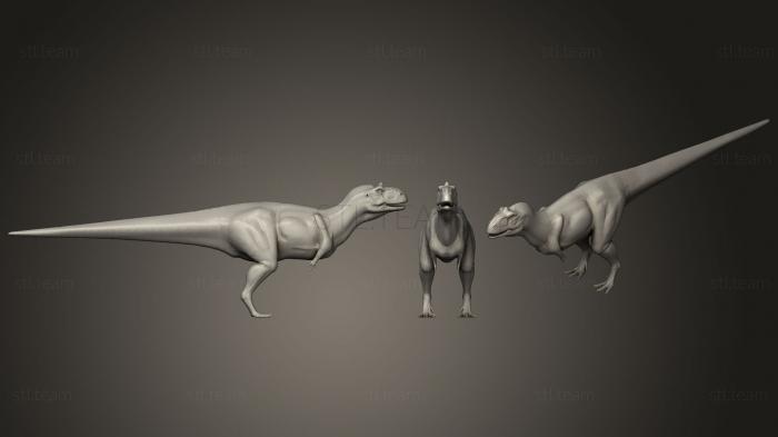3D model Rajasaurus Narmadensis (STL)